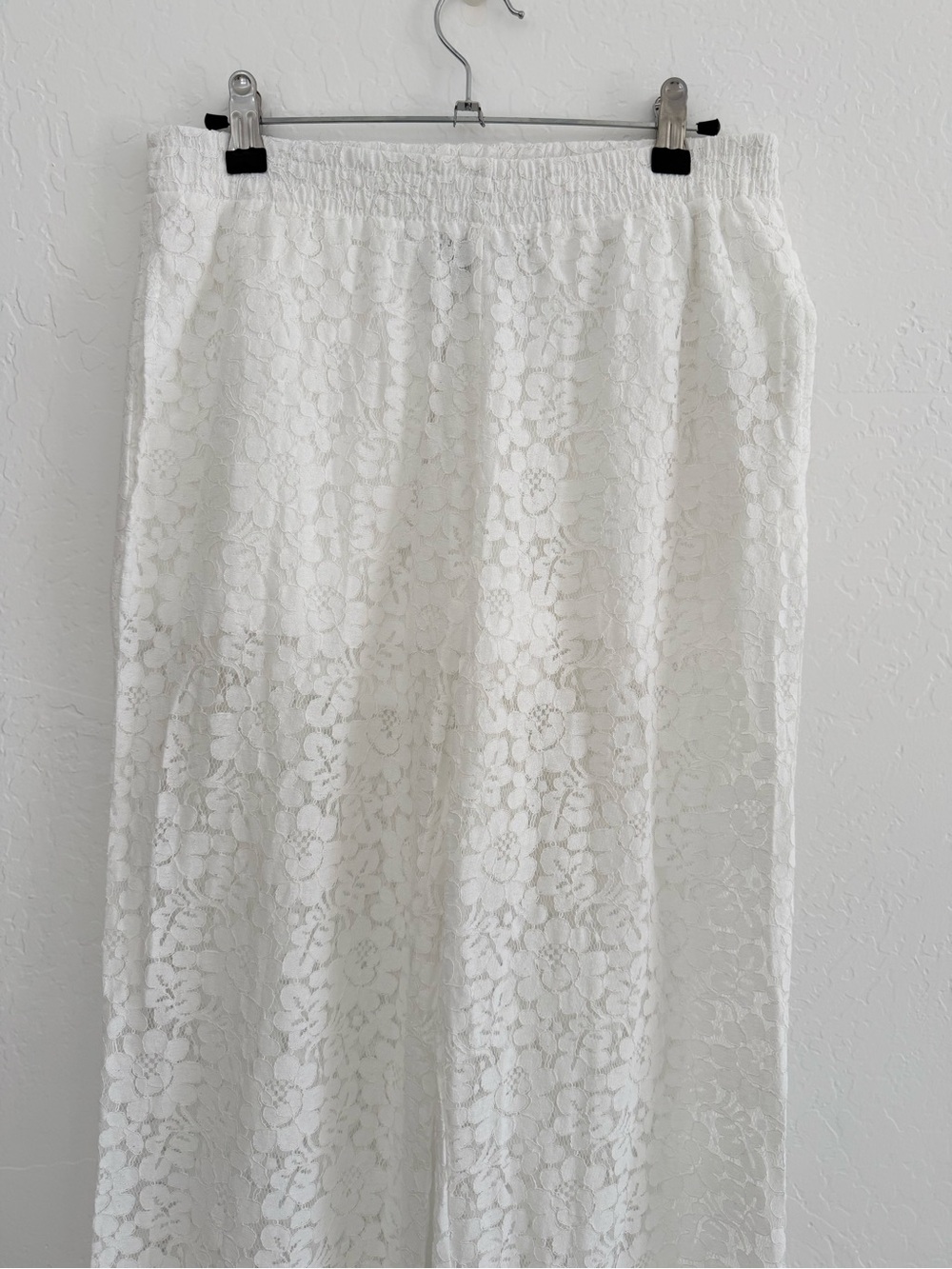 🌤️Steve Madden White Lace Pants - Picture 5 of 12